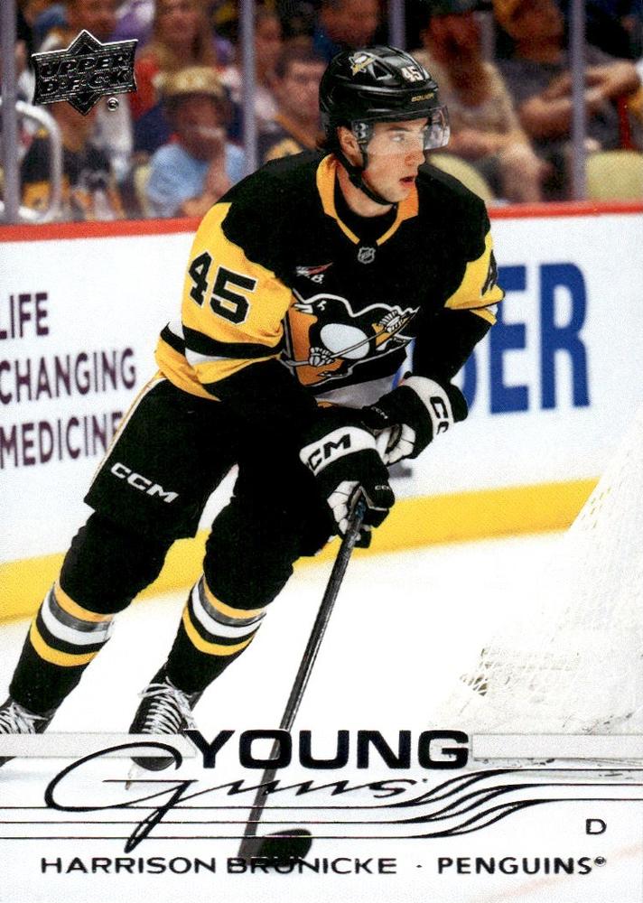#474 Harrison Brunicke - Pittsburgh Penguins - 2025-26 Upper Deck Hockey