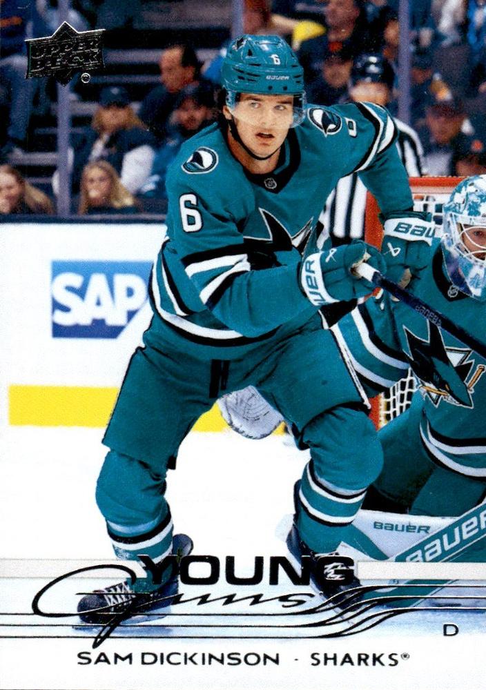 #479 Sam Dickinson - San Jose Sharks - 2025-26 Upper Deck Hockey