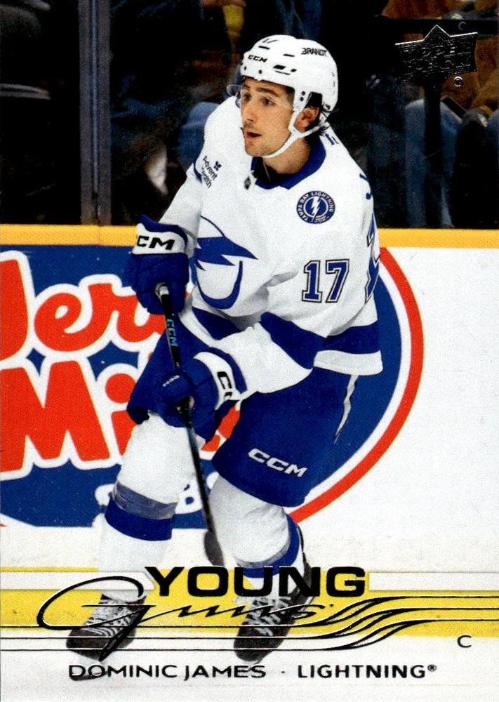 #485 Dominic James - Tampa Bay Lightning - 2025-26 Upper Deck Hockey