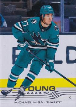#487 Michael Misa - San Jose Sharks - 2025-26 Upper Deck Hockey
