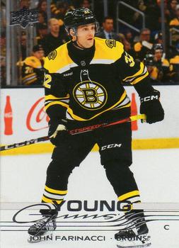 #496 John Farinacci - Boston Bruins - 2025-26 Upper Deck Hockey