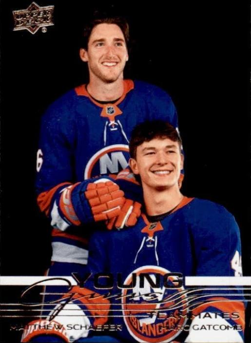 #499 Matthew Schaefer / Marc Gatcomb - New York Islanders / New York Islanders - 2025-26 Upper Deck Hockey