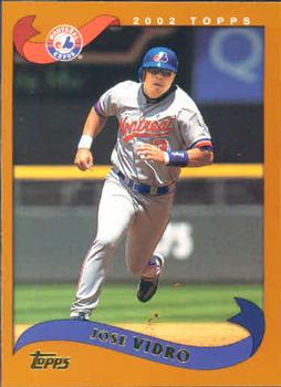 #515 Jose Vidro - Montreal Expos - 2002 Topps Baseball