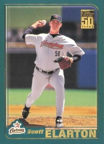 #515 Scott Elarton - Houston Astros - 2001 Topps Baseball