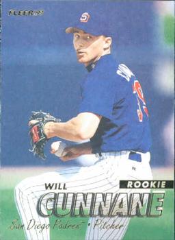 #515 Will Cunnane - San Diego Padres - 1997 Fleer Baseball