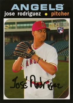 #515 Jose Rodriguez - Los Angeles Angels - 2020 Topps Heritage Baseball