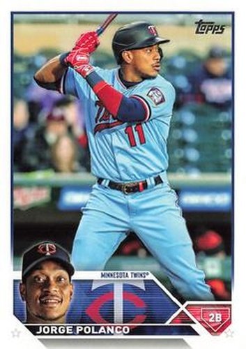 #515 Jorge Polanco - Minnesota Twins - 2023 Topps Baseball