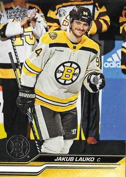 #515 Jakub Lauko - Boston Bruins -2023-24 Upper Deck Hockey