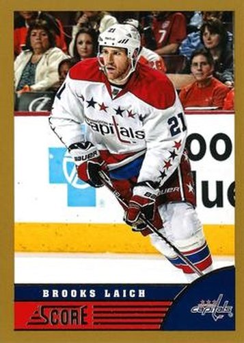 #516 Brooks Laich - Washington Capitals - 2013-14 Score - Gold Hockey