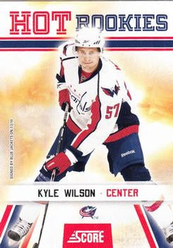 #516 Kyle Wilson - Columbus Blue Jackets - 2010-11 Score Hockey