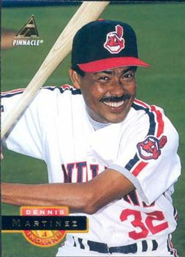 #516 Dennis Martinez - Cleveland Indians - 1994 Pinnacle Baseball