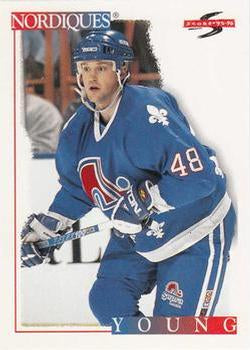 #278 Scott Young - Quebec Nordiques - 1995-96 Score Hockey