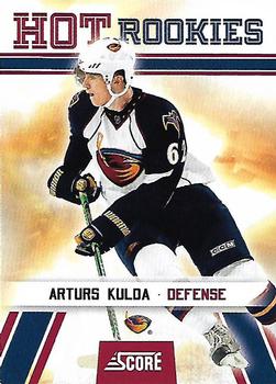 #517 Arturs Kulda - Atlanta Thrashers - 2010-11 Score Hockey