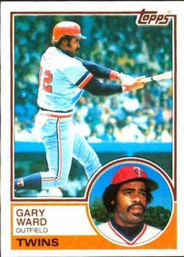 #517 Gary Ward - Minnesota Twins - 1983 Topps Baseball