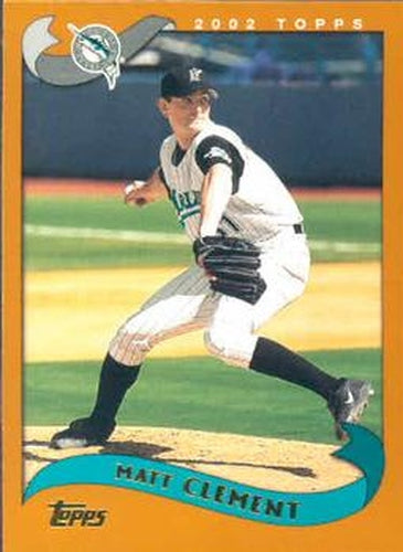 #518 Matt Clement - Florida Marlins - 2002 Topps Baseball