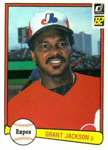 #518 Grant Jackson - Montreal Expos - 1982 Donruss Baseball