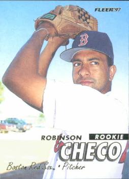 #518 Robinson Checo - Boston Red Sox - 1997 Fleer Baseball