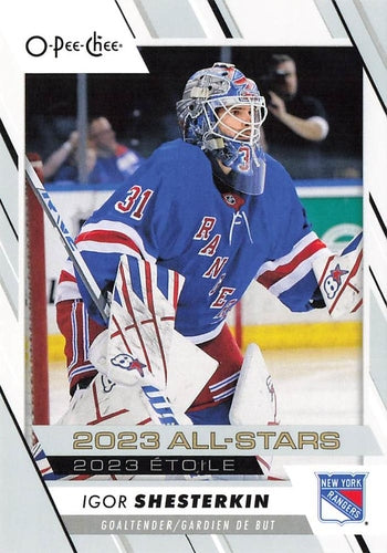 #519 Igor Shesterkin - New York Rangers - 2023-24 O-Pee-Chee Hockey
