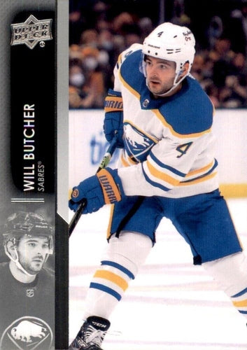 #519 Will Butcher - Buffalo Sabres - 2021-22 Upper Deck Hockey