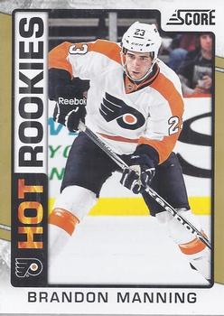 #519 Brandon Manning - Philadelphia Flyers - 2012-13 Score - Gold Rush Hockey
