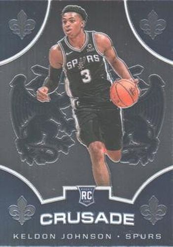 #519 Keldon Johnson - San Antonio Spurs - 2019-20 Panini Chronicles Basketball