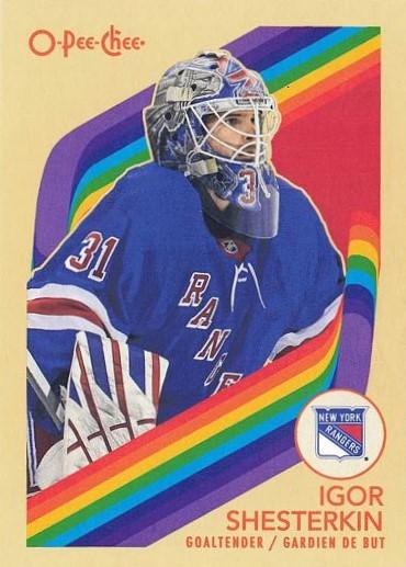 #519 Igor Shesterkin - New York Rangers - 2023-24 O-Pee-Chee - Retro Hockey