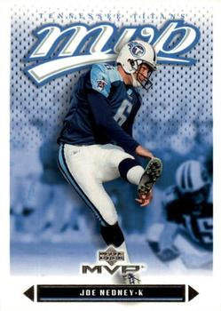 #51 Joe Nedney - Tennessee Titans - 2003 Upper Deck MVP Football
