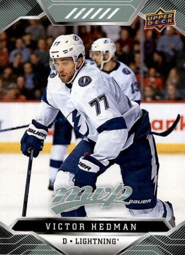 #51 Victor Hedman - Tampa Bay Lightning - 2019-20 Upper Deck MVP Hockey
