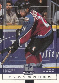 #51 Peter Forsberg - Colorado Avalanche - 1999-00 Upper Deck Wayne Gretzky Hockey