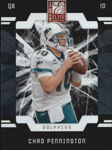 #51 Chad Pennington - Miami Dolphins - 2009 Donruss Elite Football