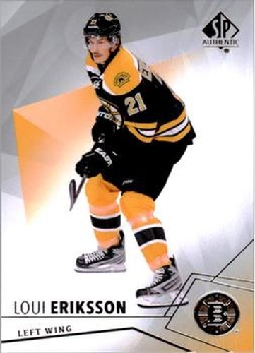 #51 Loui Eriksson - Boston Bruins - 2015-16 SP Authentic Hockey