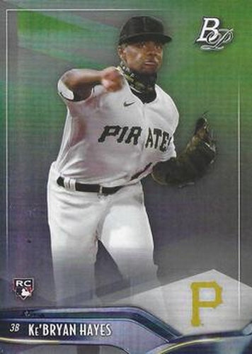 #51 Ke'Bryan Hayes - Pittsburgh Pirates - 2021 Bowman Platinum Baseball