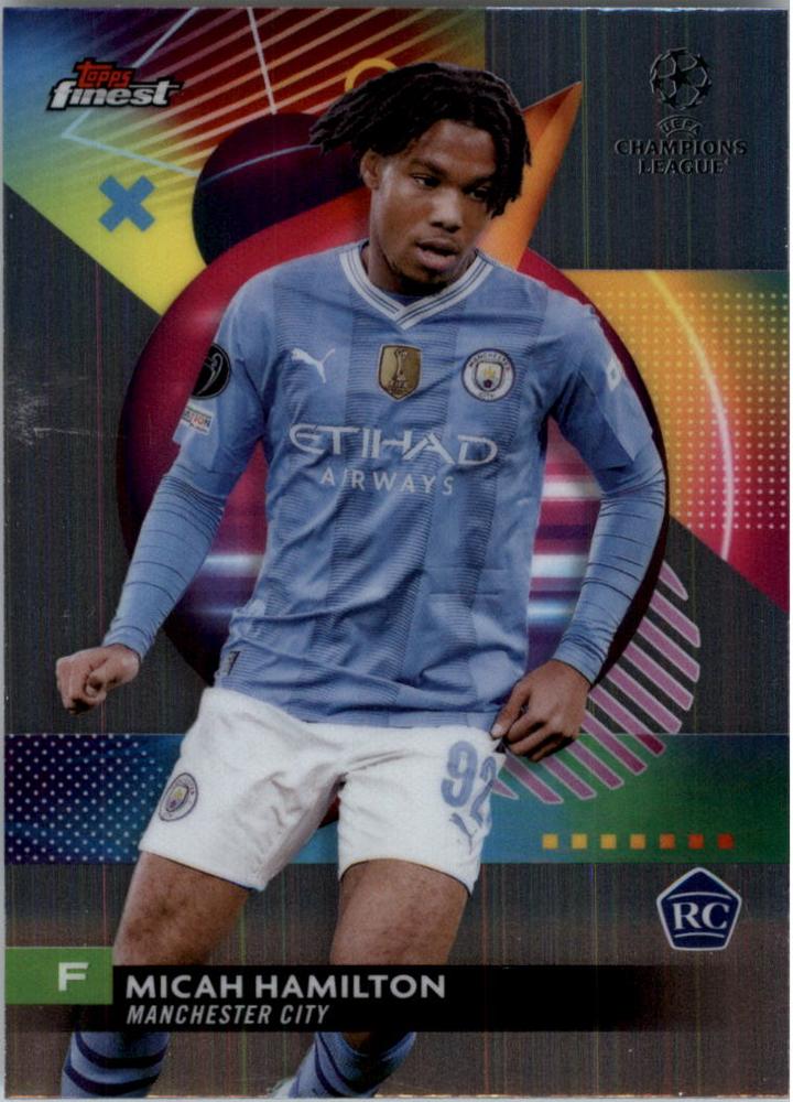 #51 Micah Hamilton - Manchester City - 2023-24 Finest UEFA Club Competitions Soccer