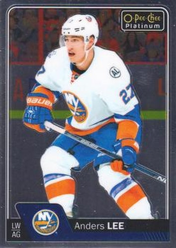 #51 Anders Lee - New York Islanders - 2016-17 O-Pee-Chee Platinum Hockey