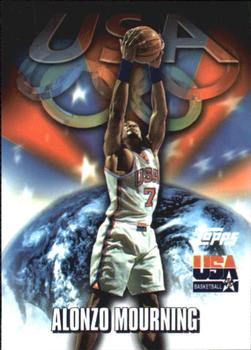 #51 Alonzo Mourning - USA - 2000 Topps Team USA Basketball