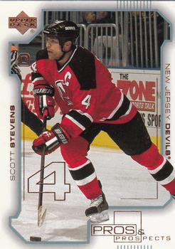#51 Scott Stevens - New Jersey Devils - 2000-01 Upper Deck Pros & Prospects Hockey