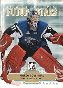 #51 Marco Cousineau - Saint John Sea Dogs - 2009-10 In The Game Between The Pipes Hockey