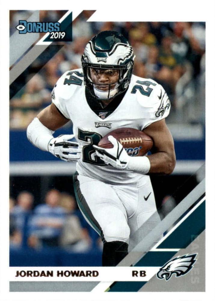 #51 Jordan Howard - Philadelphia Eagles - 2019 Donruss Football