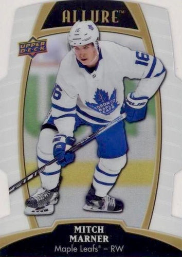 #51 Mitch Marner - Toronto Maple Leafs - 2019-20 Upper Deck Allure - White Rainbow Hockey