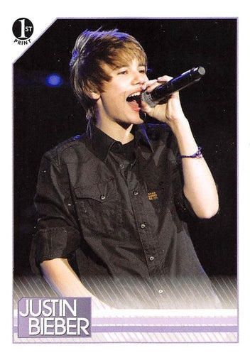 #51 Held three days before Super Bowl XLIV and Big - 2010 Panini Justin Bieber