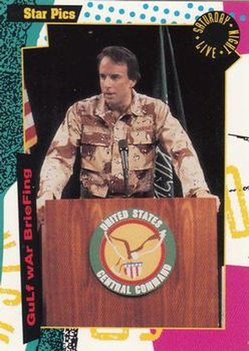 #51 Gulf War Briefing - 1992 Star Pics Saturday Night Live