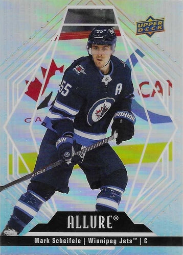 #51 Mark Scheifele - Winnipeg Jets - 2022-23 Upper Deck Allure Hockey