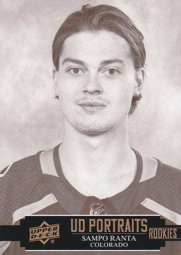 #P-51 Sampo Ranta - Colorado Avalanche - 2021-22 Upper Deck - UD Portraits Hockey