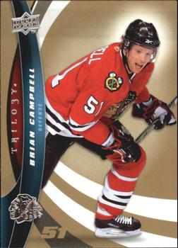 #51 Brian Campbell - Chicago Blackhawks - 2009-10 Upper Deck Trilogy Hockey