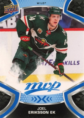 #51 Joel Eriksson Ek - Minnesota Wild - 2021-22 Upper Deck MVP - Blue Hockey