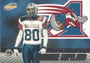 #51 Jermaine Copeland - Montreal Alouettes - 2003 Pacific Atomic CFL Football