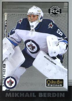 #R-51 Mikhail Berdin - Winnipeg Jets - 2020-21 O-Pee-Chee Platinum - Retro Hockey
