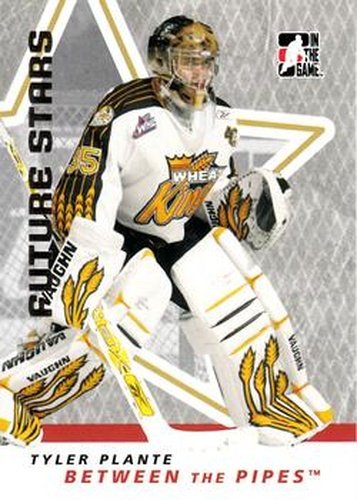 #51 Tyler Plante - Brandon Wheat Kings - 2006-07 In The Game Between The Pipes Hockey