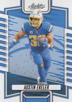 #51 Austin Ekeler - Los Angeles Chargers - 2023 Panini Absolute Football