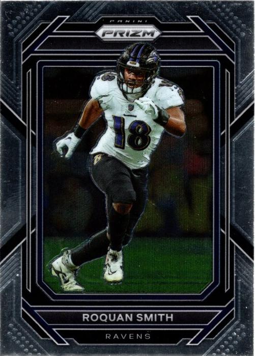 #51 Roquan Smith - Baltimore Ravens - 2022 Panini Prizm Football